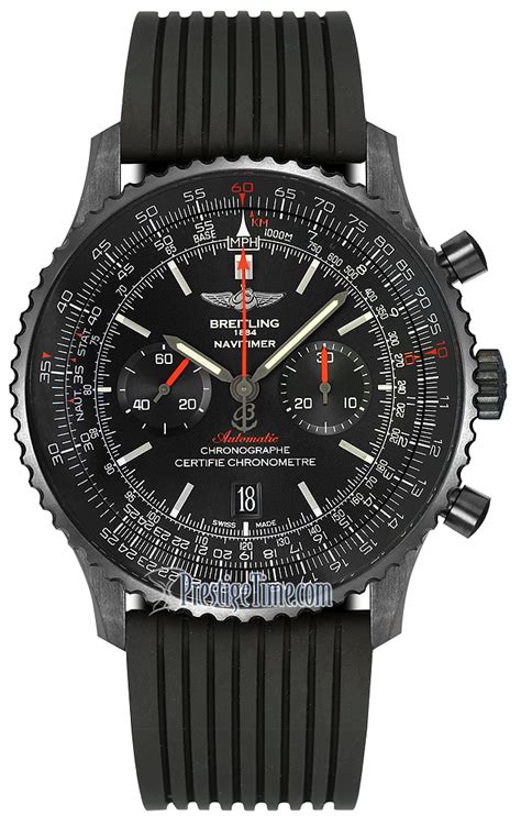 mb012822/be51/252s.m BLACKSTEEL Breitling Navitimer 01 